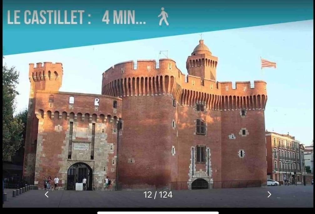 En Plein Coeur De Perpignan Le Charmant Exterior foto